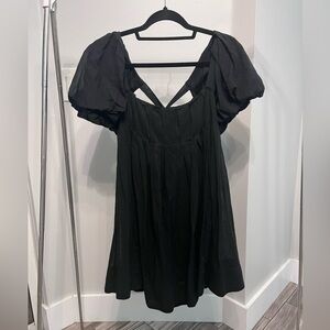 Free People Marina mini dress Black M